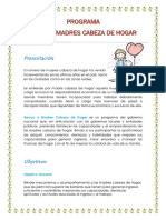 Programa Madres Cabeza Hogar PDF