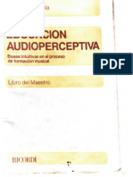 GARMENDIA, Emma - Educación Audioperceptiva (Ricordi, 1981)