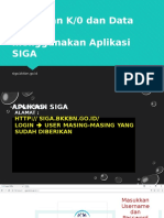 Aplikasi (SIGA)