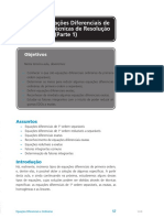 Equações Diferencias Ordinárias - Aula 3