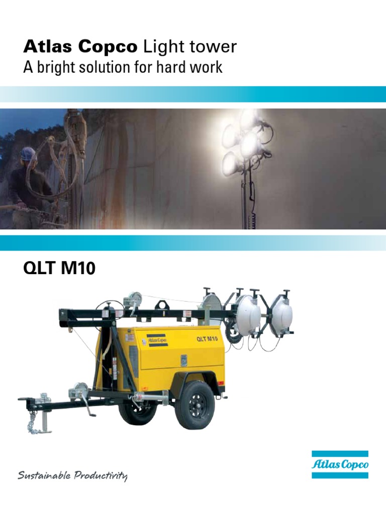 qlt-m10 Light Tower PDF | PDF | Electric Power | Engines