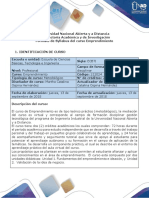 Syllabus Del Curso de Emprendimiento UNAD 2019 212024