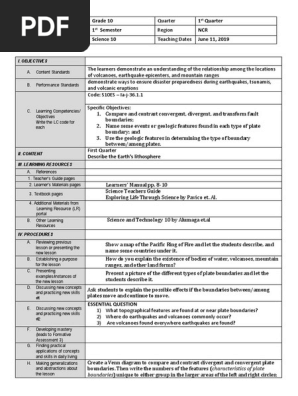 DLL in plate boundaries