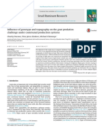 Influence of Genotype and Topography On The Goat Predationchallenge Under Communal Production Systems (2017)