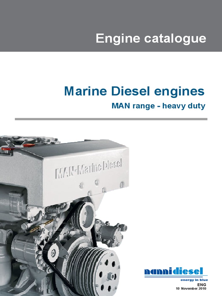 Man Catalogue PDF Diesel Engine Engines