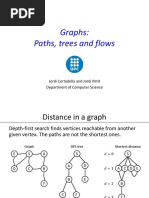 Graphs: Paths, Trees and Flows: Jordi Cortadella and Jordi Petit Department of Computer Science