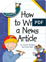 How To Write A News Article