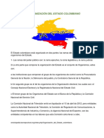 Organización Del Estado Colombiano