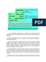 Hernandez Moreno Los Contenidos Deportivos