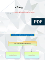 6.2 Production of Nuclear Energy and Its Uses