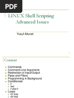 Linux Shell Scripting Advanced