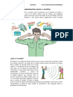 Contaminación Sonora y Acústica