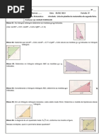 Lista do plantão de seg. 05:08  9º anos 2019