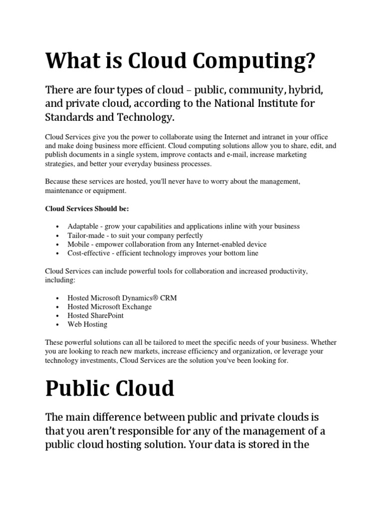 What Is Cloud Computing | PDF | Data Center | Cloud Computing
