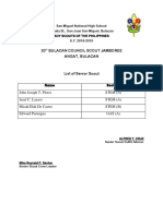 20 Bulacan Council Scout Jamboree Angat, Bulacan