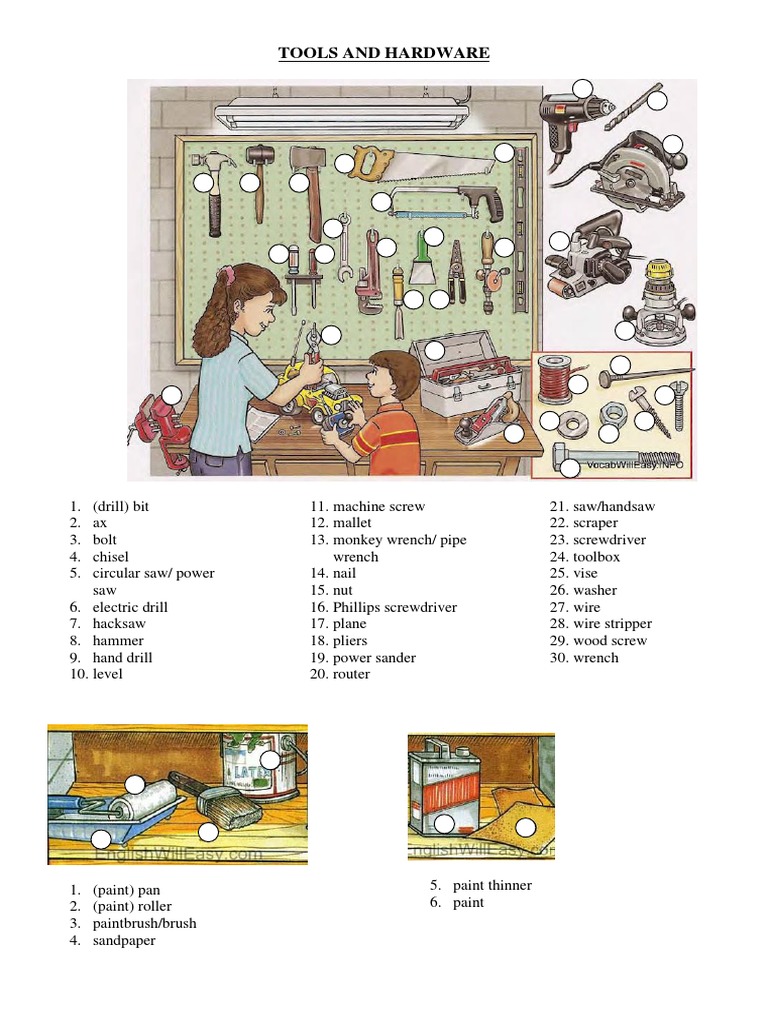 Essential Construction Tools List | PDF