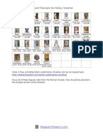 Ancient Romans For History Timeline