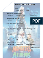 Monsters Vs Aliens From 45 To 60 Minutes