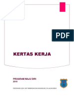 Kertas Kerja Program Maju Diri 2018