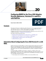Configuring Mars For The Cisco Asa Adaptive Security Appliances, Versions 8.1.X and 8.2.X With Netflow