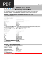 Safety Data Sheet Mek