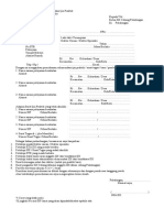 Form Permohonan Rekomendasi Ijin Praktek Pekalongan.