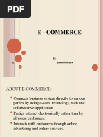 About E Commerce