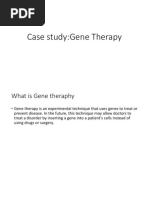 Case Study:gene Therapy