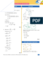 Solucionario de trigonometría: sistemas de medición angular y funciones trigonométricas