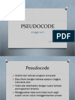 3 t Pseudocode