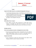 Daily Current Affairs - January 3 2019 PDF