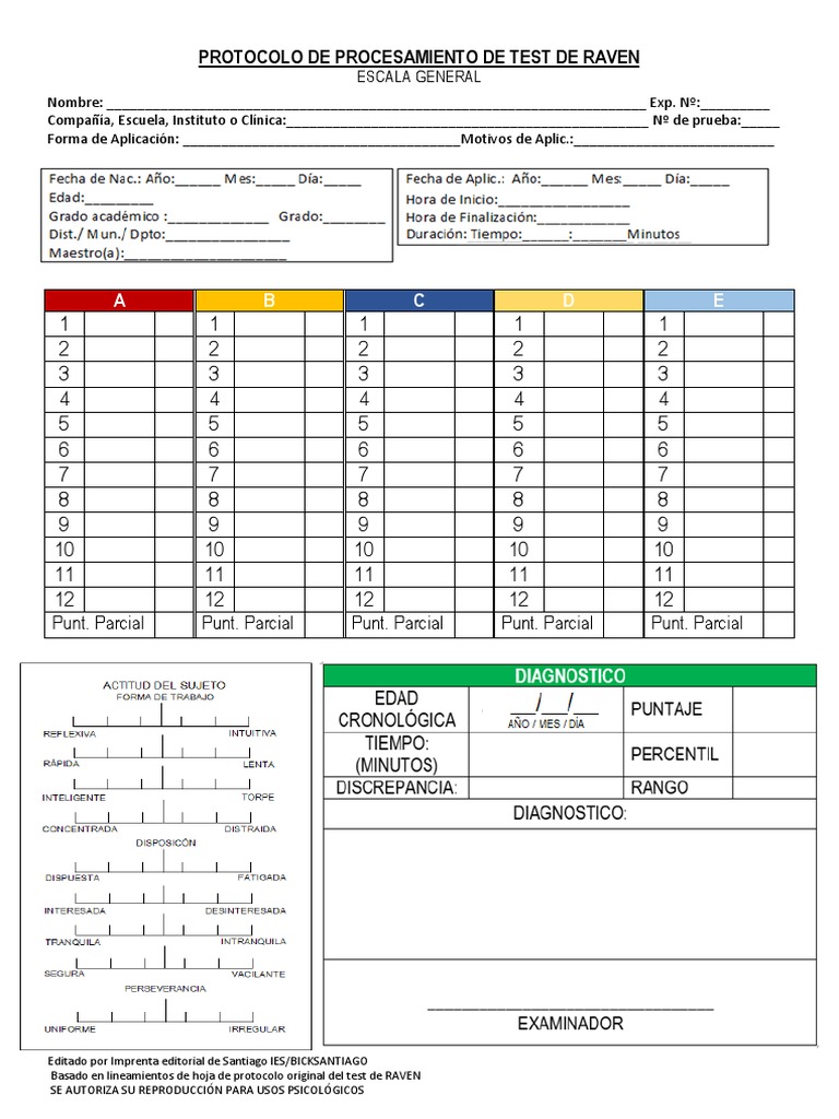 protocolo-test-de-raven-escala-general-pdf