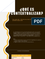 Contextualización - Taller JEC - Técnicas de Estudio e Inv.