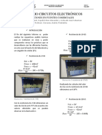 Laboratorio Circuitos Electrónicos.