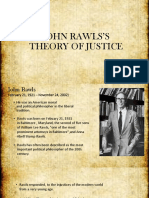 John Rawls'S Theory of Justice