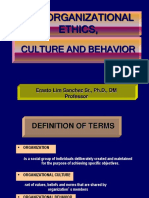 PNP Ethics, Culture and Behavior