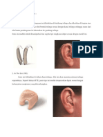 Jenis Alat Bantu Pendengaran