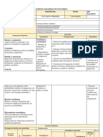 Unidad de Aprendizaje Matemática 2019