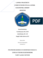 LAPORAN RESMI Resistor Dan Multimeter