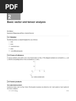 Vectors and Tensors