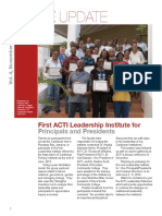 C-Efe Update: First ACTI Leadership Institute For