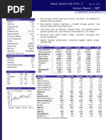 Union Bank - MP: Result Table