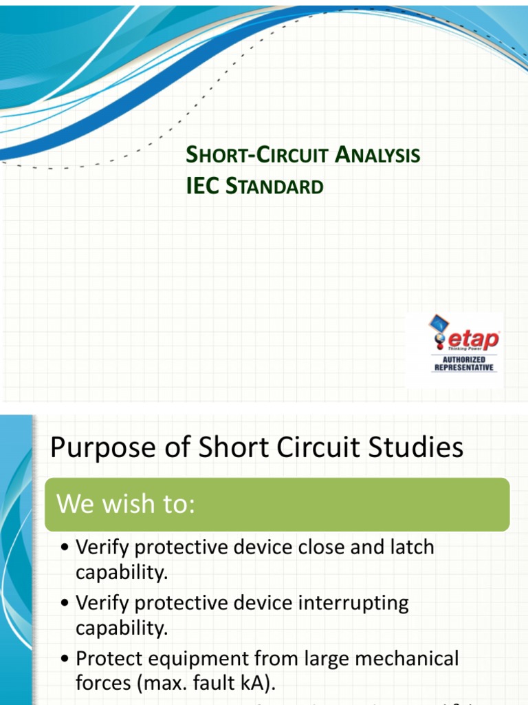 Short Circuit | PDF | Electrical Network | Electrical Impedance