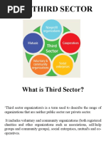 The Third Sector