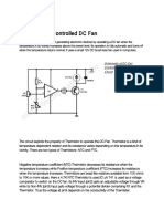 Temper at Ur Econt R Ol L Eddcfan: Schemati Cofdcfan Control L Edbytemperature Ci Rcui T