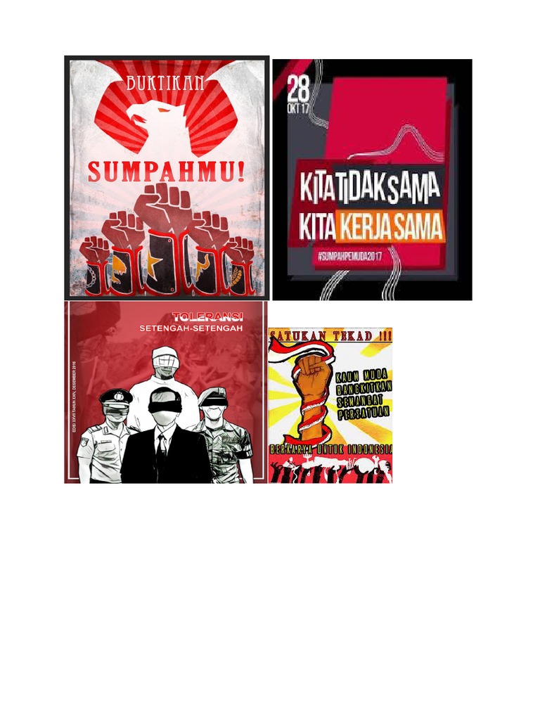 Contoh Poster Patriotisme