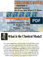 National Income: Where It Comes From and Where It Goes: MACROECONOMICS, 7th. Edition N. Gregory Mankiw Mannig J. Simidian