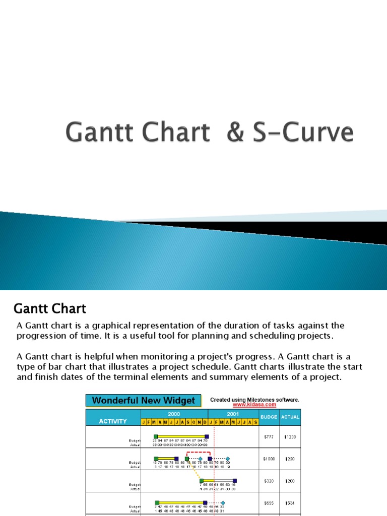 S-Curve Analysis in Project Management | PDF | Project Management ...