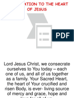 Consecration To The Heart of Jesus
