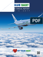 Blue Dart Annual Report 2016-17 PDF